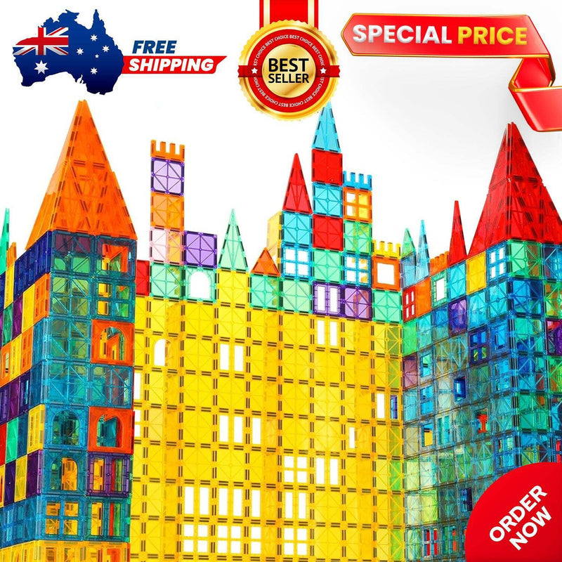 Magnetic Tiles Castle Builder Toy - 50% OFF. Storewide Today Only