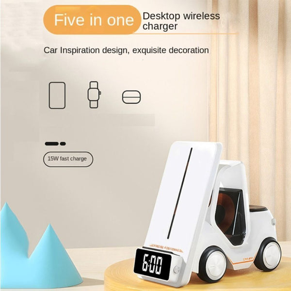 ForkLift Design Wireless Charger and Clock - 50% OFF Storewide Today Only