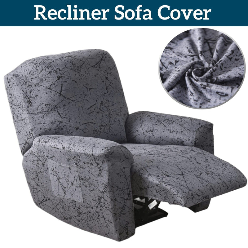 Designer Recliner Full Slip On Cover - 50% OFF Exclusive Today Only