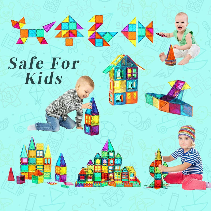 Magnetic Tiles Castle Builder Toy - 50% OFF. Storewide Today Only