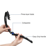 Convenient Foldable Long Handle Back Shaver - 50% OFF Today Only!