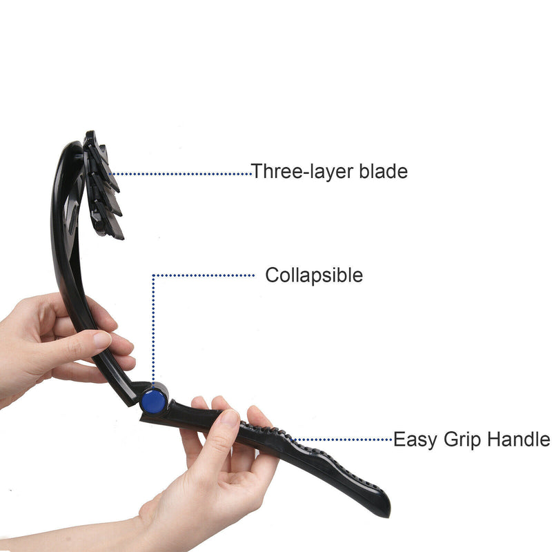 Convenient Foldable Long Handle Back Shaver - 50% OFF Today Only!