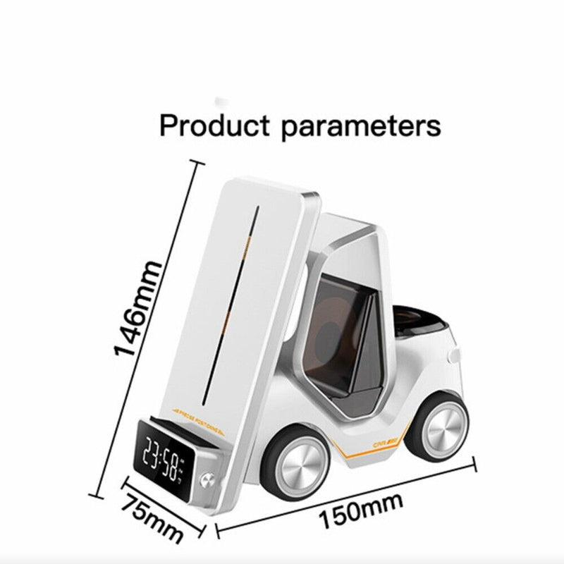 ForkLift Design Wireless Charger and Clock - 50% OFF Storewide Today Only